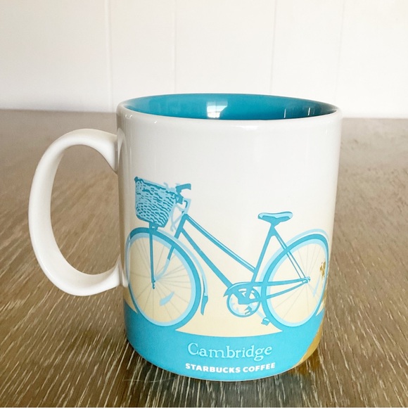 Starbucks Cambridge UK England Icon City Coffee Mug 16 oz Discontinued Rare - Picture 2 of 3